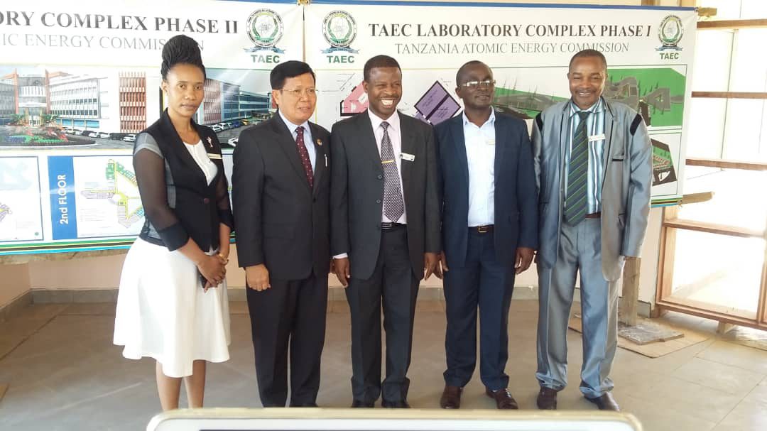 H.E. Ambassador for Indonesia, Prof. Dr. Ratlan Pardede visited Tanzania Atomic Energy Commission